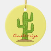 Saguaro Cactus Thunder_Cove Keramisch Ornament (Voorkant)