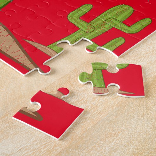 Saguaro Cactus Thunder_Cove Legpuzzel (Zijkant)