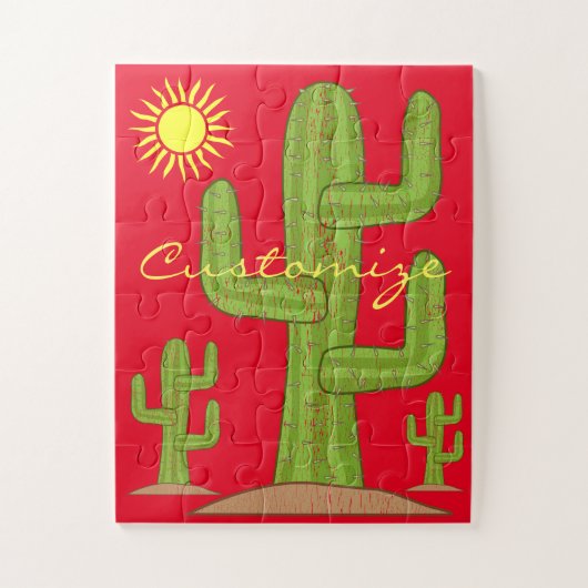 Saguaro Cactus Thunder_Cove Legpuzzel (Verticaal)