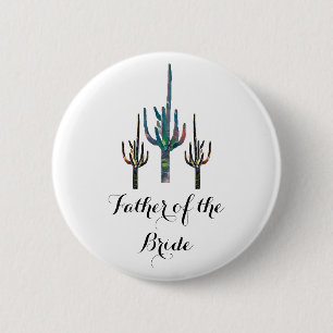 Saguaro Cactus Vader van de Button van de Bride