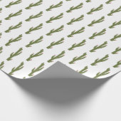 Saguaro Cactus woestijn Planten Gift elke achtergr Cadeaupapier (Hoek)