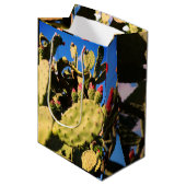 Saguaro Cactussen, Cactus Planten  Medium Cadeauzakje (Voorkant Gekanteld)