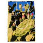 Saguaro Cactussen, Cactus Planten  Medium Cadeauzakje (Achterkant)