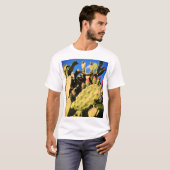 Saguaro Cactussen, Cactus Planten T-shirt (Voorkant volledig)