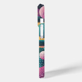 Saguaro cactussen in landschap gestippelde achterg Case-Mate iPhone case (Achterkant / Links)