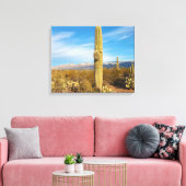 Saguaro Canvas Afdruk (Insitu (Woonkamer))