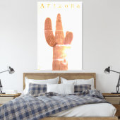 Saguaro Canvas Afdruk (Insitu (Slaapkamer))