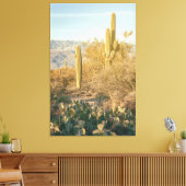 Saguaro Forest Canvas Afdruk (Insitu (Woonkamer))