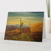 Saguaro in de Arizona-woestijn, door Gary Poling Kaart (Voorkant)