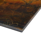 Saguaro in de Arizona-woestijn, door Gary Poling Snijplank (Hoek)