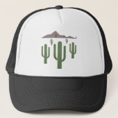 Saguaro-kerstlampjes Trucker Pet (Voorkant)