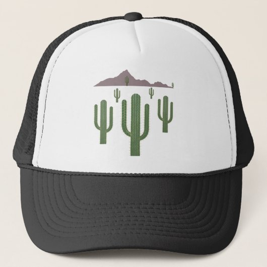 Saguaro-kerstlampjes Trucker Pet (Voorkant)