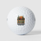 Saguaro Nationaal Park Cactus Golfballen (Voorkant)
