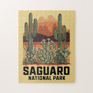 Saguaro Nationaal Park Cactus Legpuzzel