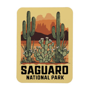 Saguaro Nationaal Park Cactus Magneet