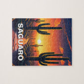 Saguaro Nationaal Park Cactussen Cactus Legpuzzel (Horizontaal)
