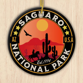 Saguaro National Park Arizona U.S. Keramisch Ornament
