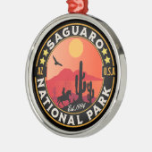 Saguaro National Park Arizona U.S. Metalen Ornament (Links)