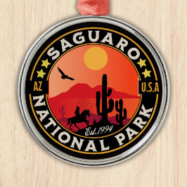 Saguaro National Park Arizona U.S. Metalen Ornament