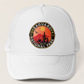 Saguaro National Park Arizona U.S. Trucker Pet (Voorkant)