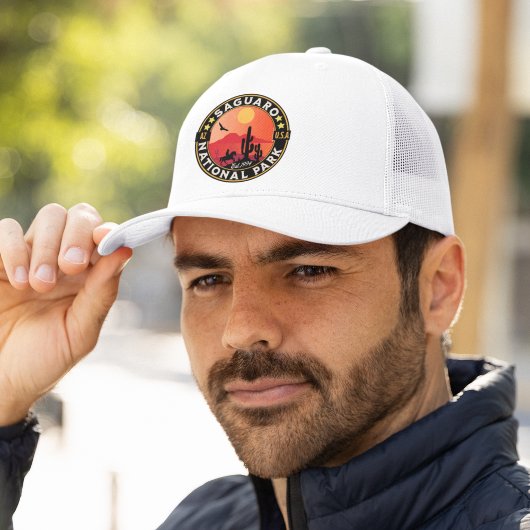 Saguaro National Park Arizona U.S. Trucker Pet