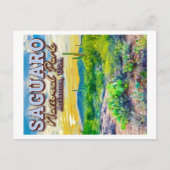 SAGUARO NATIONAL PARK - ARIZONA VERENIGDE STATEN BRIEFKAART (Voorkant)