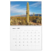 Saguaro National Park Landschap Kalender (Mar 2027)