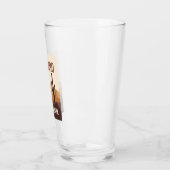 Saguaro National Park Minimal Travel Art Glas (Links)