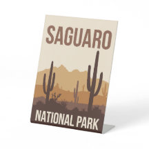 Saguaro National Park Minimal Travel Art