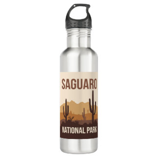Saguaro National Park Minimal Travel Art Waterfles