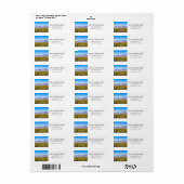 Saguaro National Park Return Address Labels (Full Sheet)