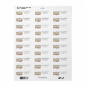 Saguaro National Park Return Address Labels (Full Sheet)