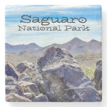 Saguaro National Park Stone Onderzetter