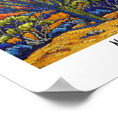 "Saguaro Near Romero Ruins" Poster (Hoek)