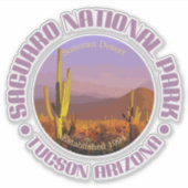 Saguaro NP Sticker (Voorkant)