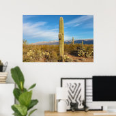 Saguaro Poster (Thuiskantoor)