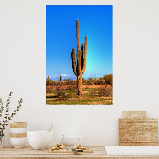 Saguaro Poster (Keuken)