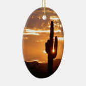 Saguaro Rays Keramisch Ornament (Rechts)