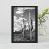 Saguaro Sentinel (AZ Sonoran Desert) Kaart (Staand voorkant)
