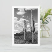 Saguaro Sentinel (AZ Sonoran Desert) Kaart (Staand voorkant)