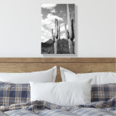 Saguaro Sentinels Photo Canvas (AZ Sonoran Desert) (Insitu (Slaapkamer))