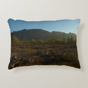Saguaro Sunrise in het Nationaal Park Saguaro Accent Kussen