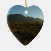 Saguaro Sunrise in het Nationaal Park Saguaro Keramisch Ornament (Rechts)