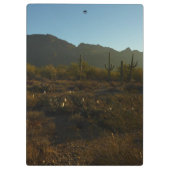 Saguaro Sunrise in het Nationaal Park Saguaro Klembord (Achterkant)