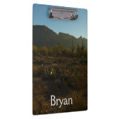 Saguaro Sunrise in het Nationaal Park Saguaro Klembord (Rechts)