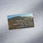 Saguaro Sunrise in het Nationaal Park Saguaro Magnetisch Visitekaartje (Voorbeeld)