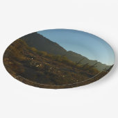 Saguaro Sunrise in het Nationaal Park Saguaro Papieren Bordje (Gekanteld)