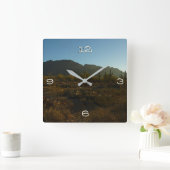 Saguaro Sunrise in het Nationaal Park Saguaro Vierkante Klok (Huis)