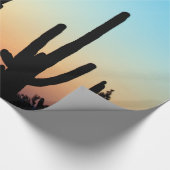 Saguaro Sunset Cadeaupapier (Hoek)