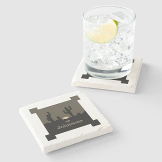 Saguaro Sunset Coaster Stenen Onderzetter